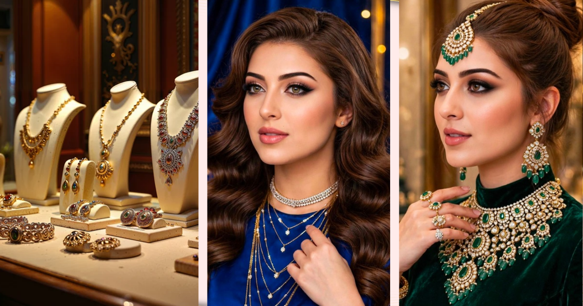 Diamond jewelry concepts explore the visual characteristics of diamond-inspired designs, including brilliance, shape, arrangement, and sophisticated luxury styling.